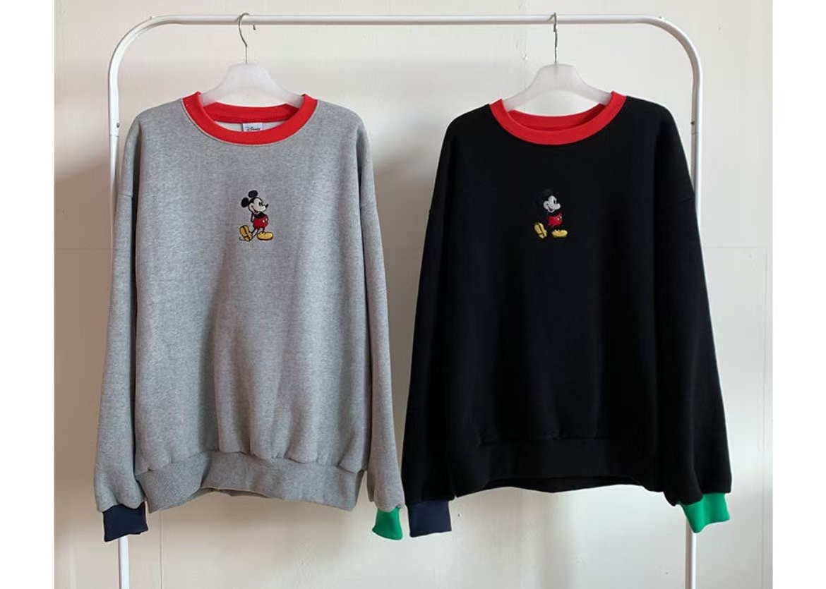 L V C韓國直郵女裝新品25春夏休閑真品人氣推薦衛衣刺繡拉絨L_V_C衛衣