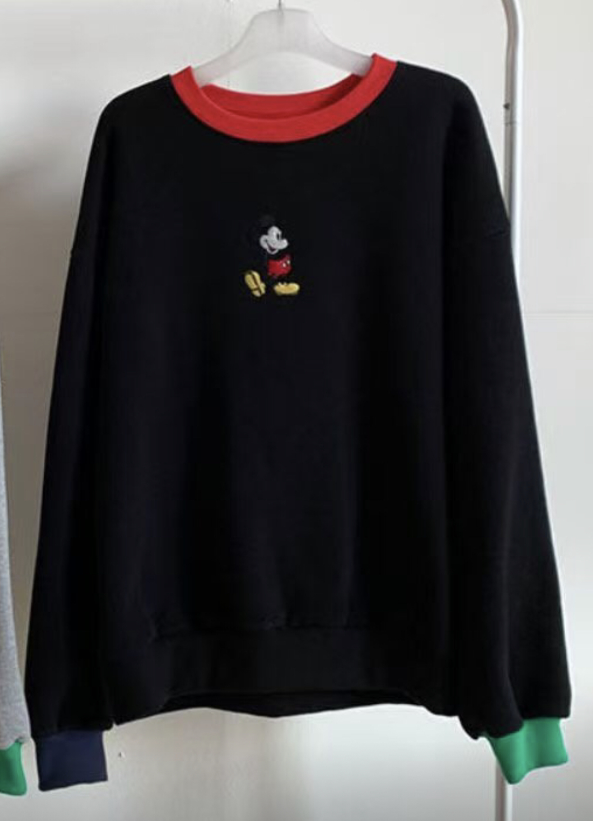 L V C韓國直郵女裝新品25春夏休閑真品人氣推薦衛衣刺繡拉絨L_V_C衛衣圖色2