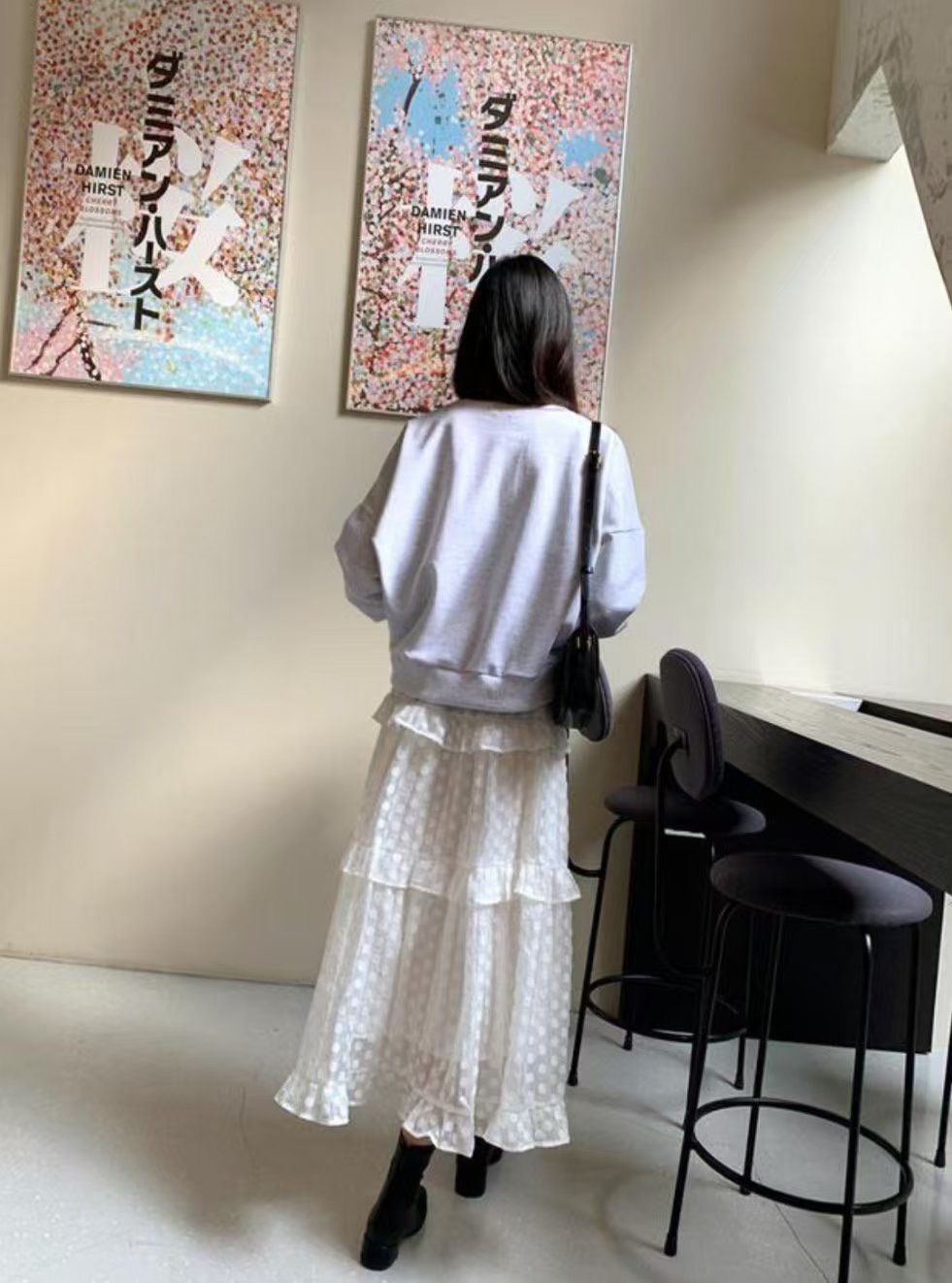 L V C韓國直郵女裝新款職業推薦休閑25春夏時尚人氣熱賣衛衣L_V_C衛衣