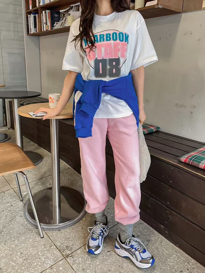 L V C韓國直郵東大門實拍女裝新品時尚真品人氣熱賣推薦T恤L_V_CT恤