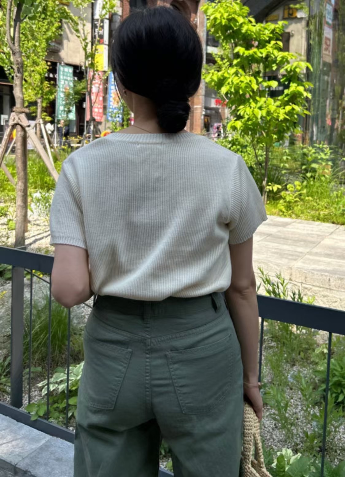 L V C東大門實拍女士新品職業時尚人氣休閑25春夏熱賣牛仔褲L_V_C牛仔褲