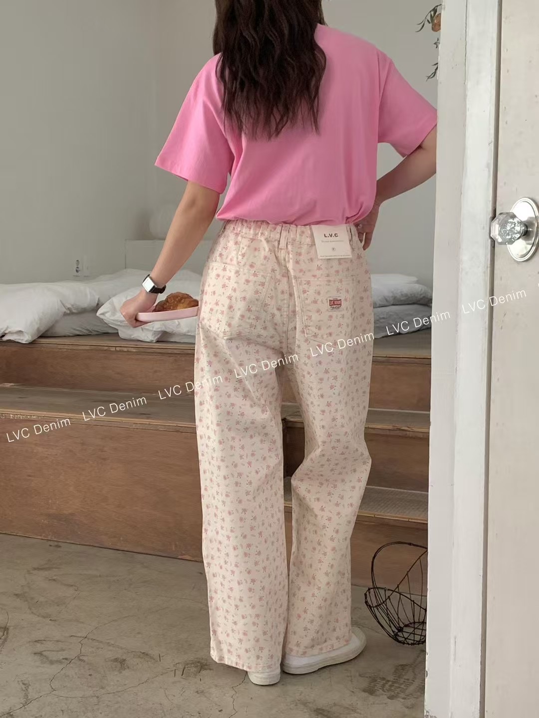L V C東大門直郵女裝新款時尚休閑人氣熱賣推薦25春夏休閑褲L_V_C休閑褲