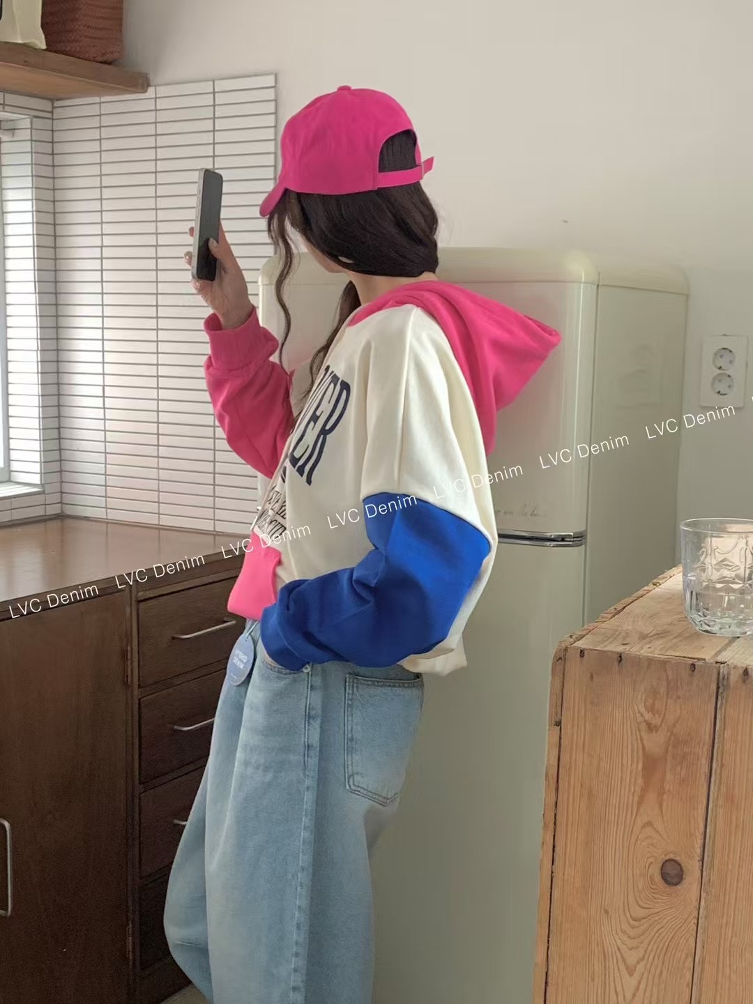 L V C東大門實拍女士新款職業25春夏時尚休閑人氣熱賣衛衣L_V_C衛衣
