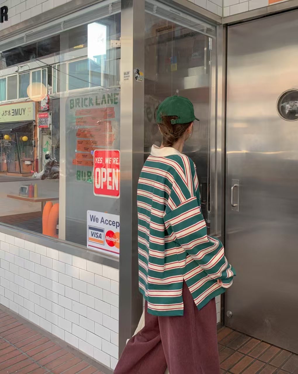 L V C韓國代購女裝新款推薦熱賣真品職業25春夏人氣長袖T恤L_V_C長袖T恤