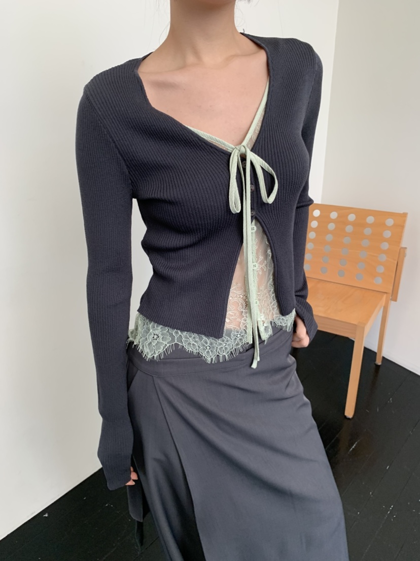 MURMUR韓國直郵女裝新品職業25春夏人氣時尚推薦熱賣針織衫MURMUR針織衫