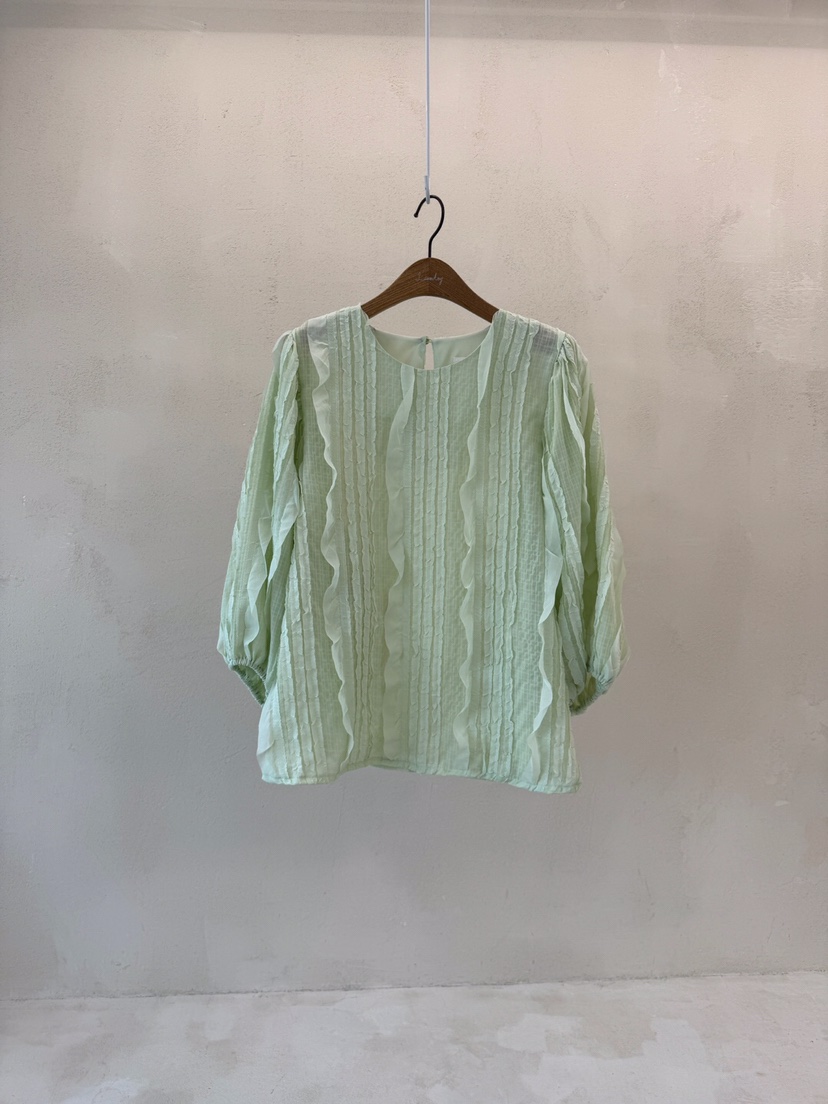 LAUNDRY韓國直郵東大門代購女裝新品推薦休閑時尚襯衫蕾絲衫LAUNDRY襯衫/蕾絲衫圖色2