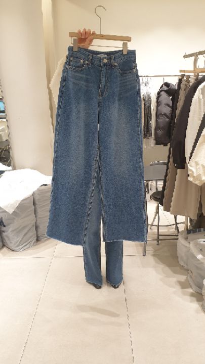 NAVYBURST韓國直郵東大門代購女裝新品休閑25春夏推薦牛仔褲NAVY BURST牛仔褲