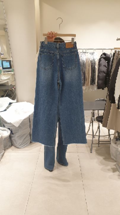 NAVYBURST韓國直郵東大門代購女裝新品休閑25春夏推薦牛仔褲NAVY BURST牛仔褲