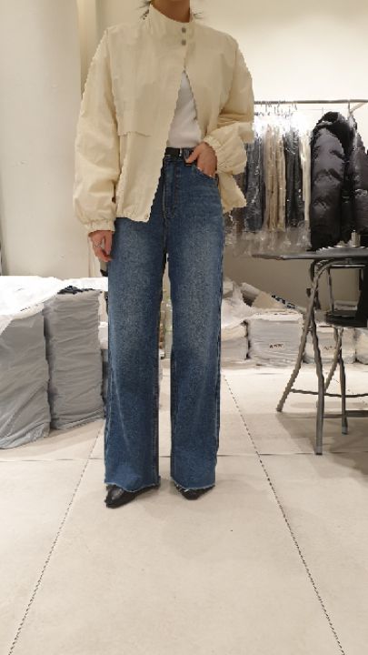 NAVYBURST韓國直郵東大門代購女裝新品休閑25春夏推薦牛仔褲NAVY BURST牛仔褲圖色1