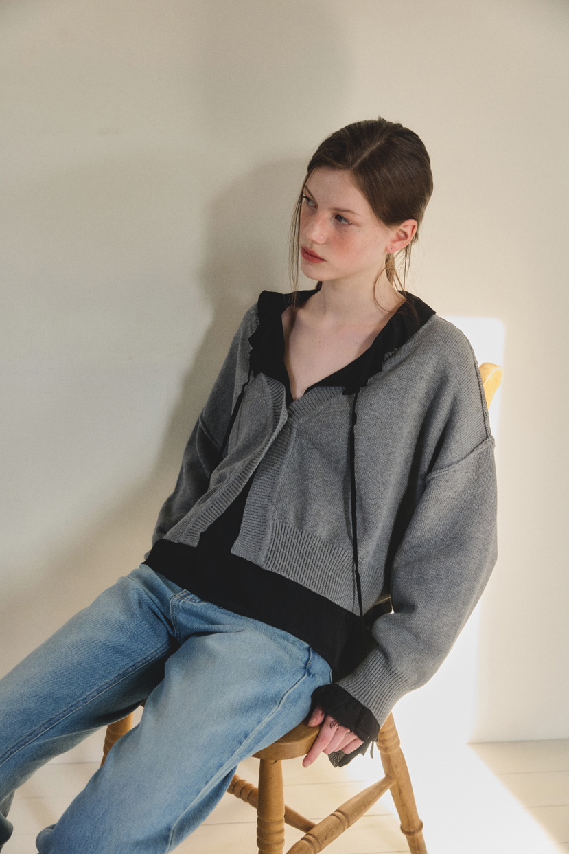 BOWIE韓國直郵東大門代購女裝新品人氣休閑推薦25春夏襯衫蕾絲衫BOWIE襯衫/蕾絲衫