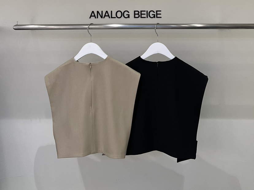 ANGLOG BEIGE韓國直郵女裝新款推薦人氣25春夏熱賣時尚馬甲ANGLOG BEIGE馬甲