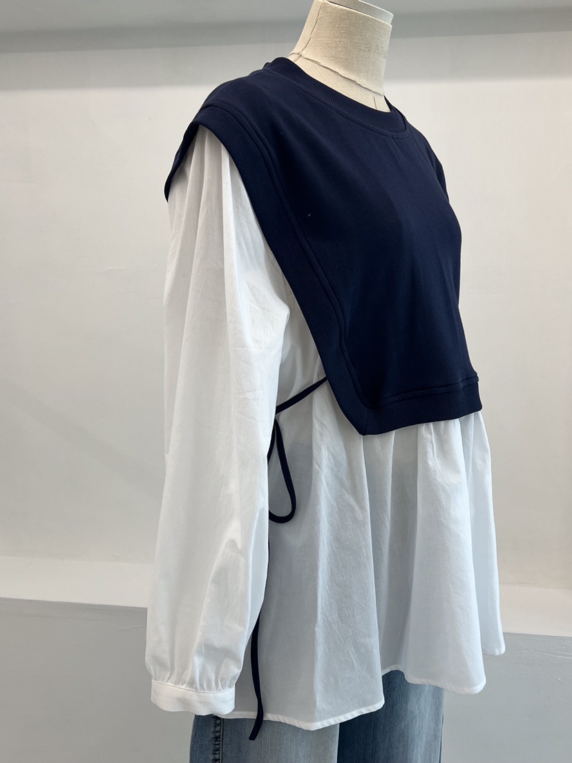 LAUNDRY韓國直郵女裝新品人氣熱賣職業真品休閑25春夏襯衫蕾絲衫LAUNDRY襯衫/蕾絲衫