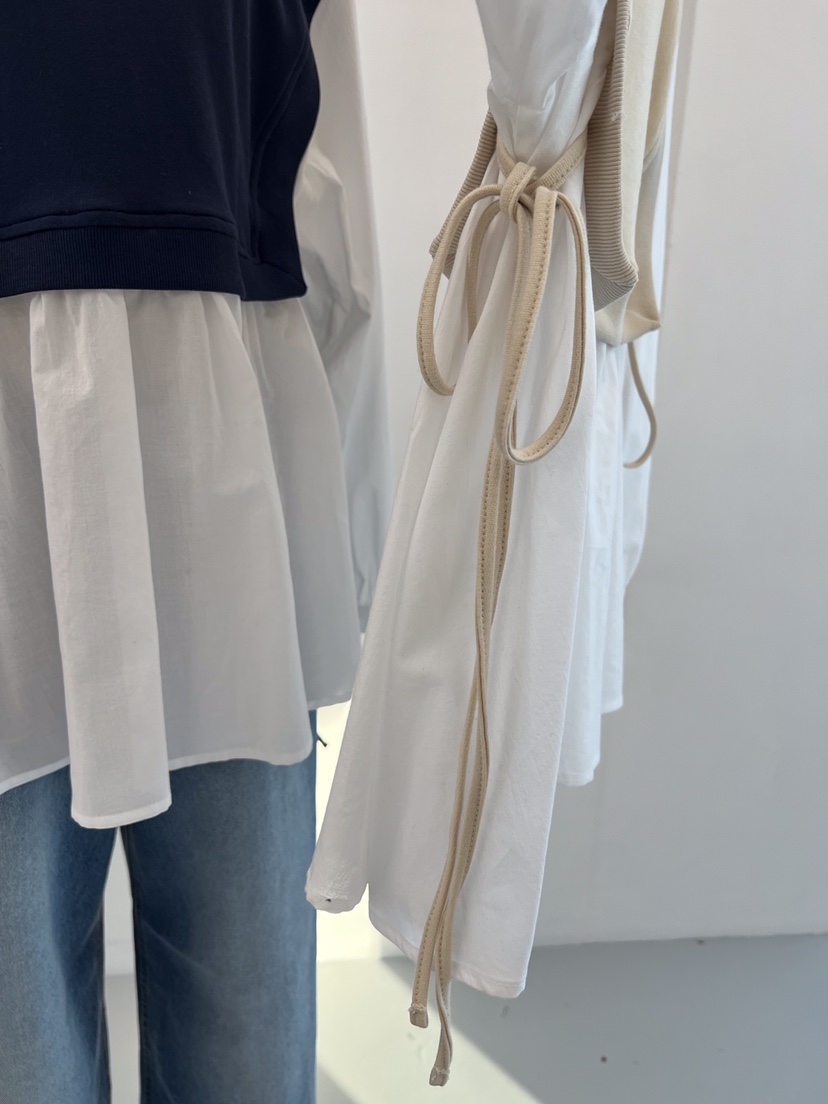 LAUNDRY韓國直郵女裝新品人氣熱賣職業真品休閑25春夏襯衫蕾絲衫LAUNDRY襯衫/蕾絲衫