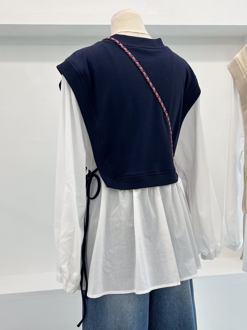 LAUNDRY韓國直郵女裝新品人氣熱賣職業真品休閑25春夏襯衫蕾絲衫LAUNDRY襯衫/蕾絲衫