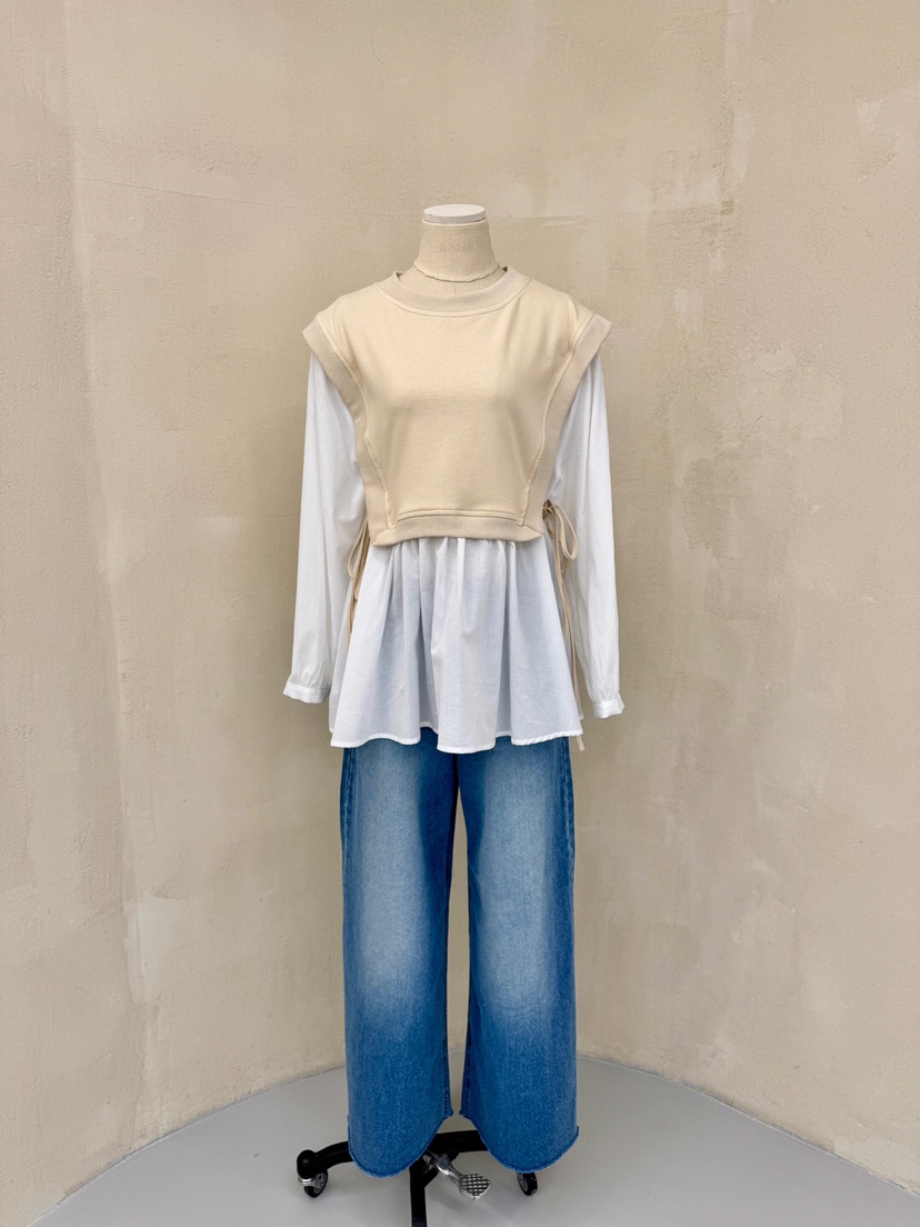 LAUNDRY韓國直郵女裝新品人氣熱賣職業真品休閑25春夏襯衫蕾絲衫LAUNDRY襯衫/蕾絲衫圖色2