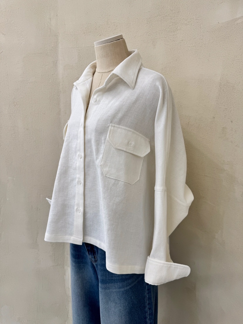 LAUNDRY韓國直郵東大門實拍女裝新款休閑真品襯衫蕾絲衫口袋LAUNDRY襯衫/蕾絲衫