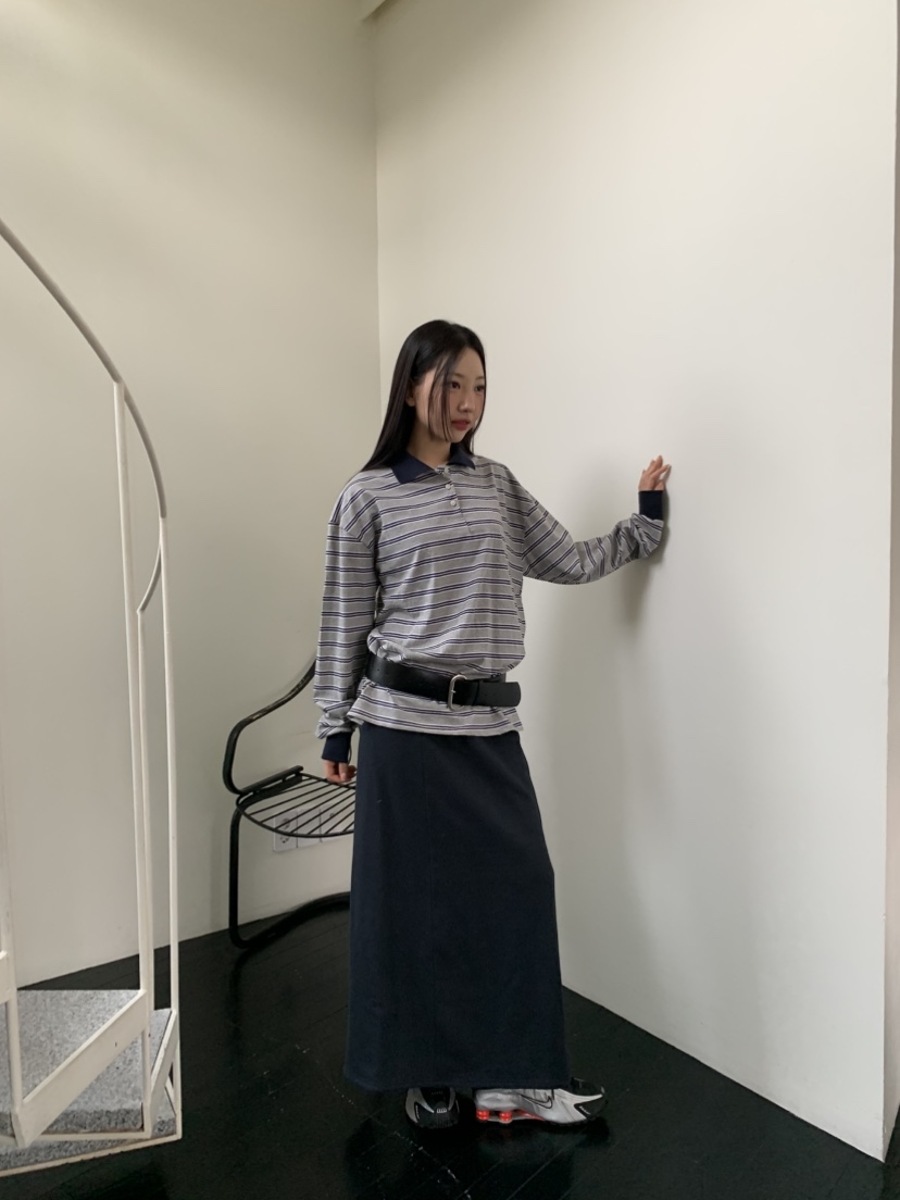 MURMUR韓國直郵東大門實拍女裝新品25春夏推薦時尚人氣長袖T恤MURMUR長袖T恤