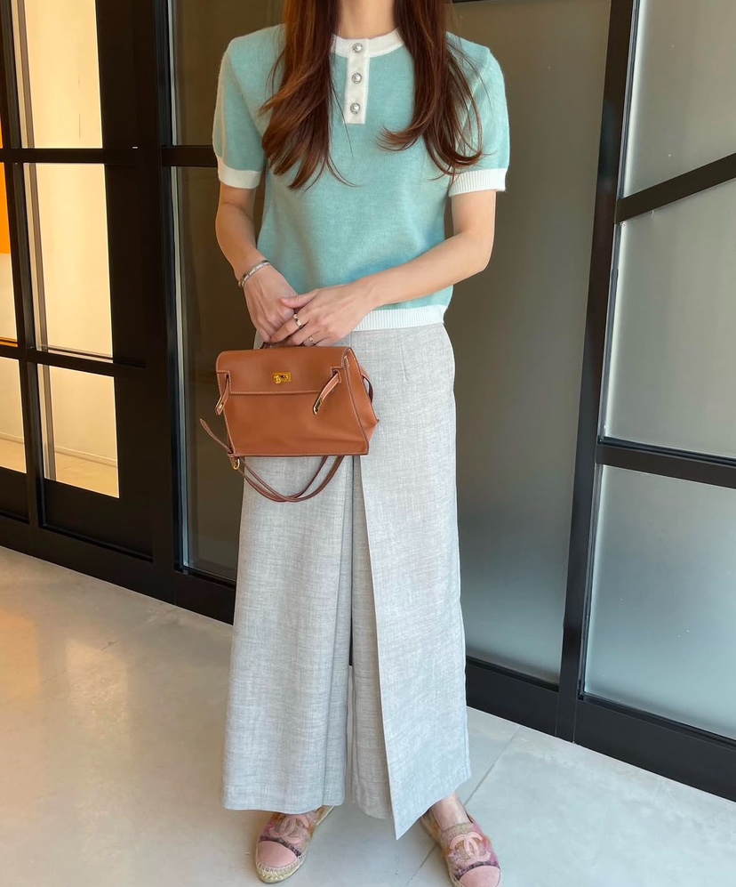 AWESOME-L韓國直郵東大門代購女裝新品真品25春夏人氣針織衫AWESOME-L針織衫