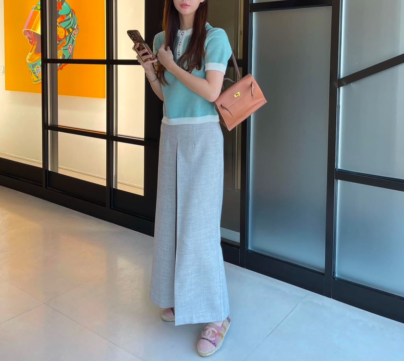 AWESOME-L韓國直郵東大門代購女裝新品真品25春夏人氣針織衫AWESOME-L針織衫