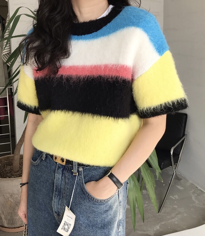 HANNA-A韓國直郵東大門代購女裝新品職業熱賣真品推薦針織衫HANNA針織衫