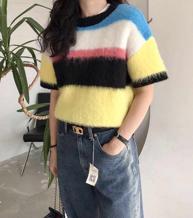 HANNA-A韓國直郵東大門代購女裝新品職業熱賣真品推薦針織衫HANNA針織衫