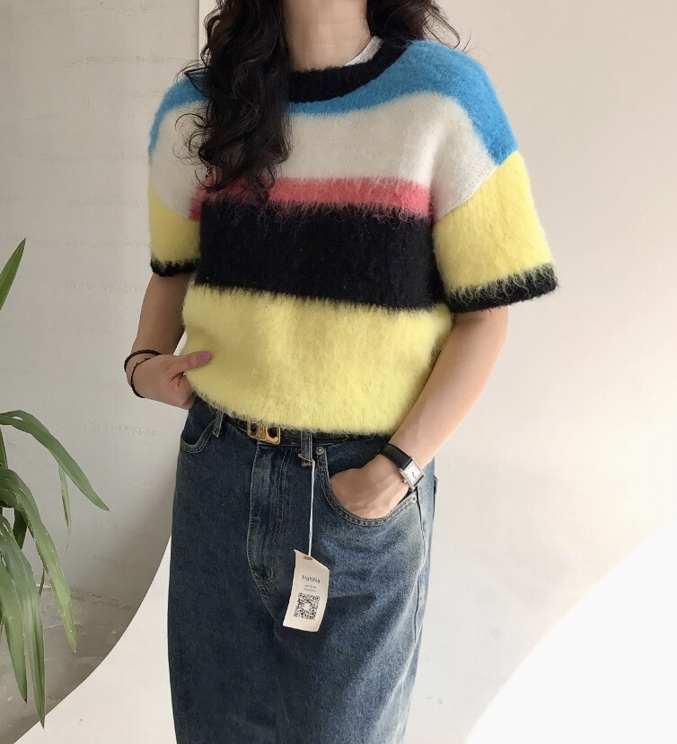HANNA-A韓國直郵東大門代購女裝新品職業熱賣真品推薦針織衫HANNA針織衫