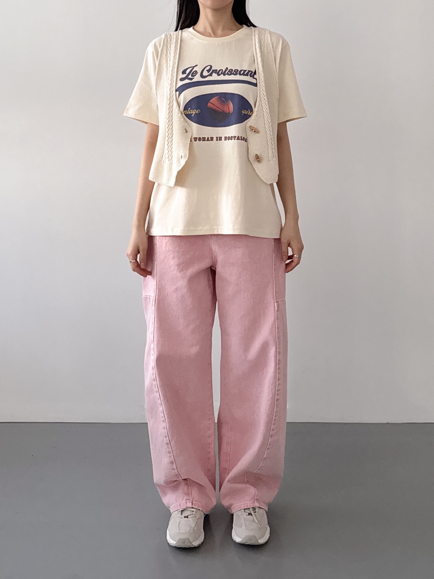 PLAYBUTTON-P東大門實拍女士新品真品人氣熱賣職業25春夏T恤PLAYBUTTONT恤