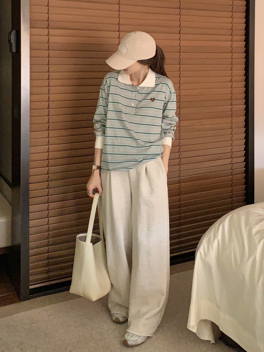 FORMSTUDIO韓國代購女裝新款熱賣時尚真品人氣休閑休閑褲喇叭FORMSTUDIO休閑褲