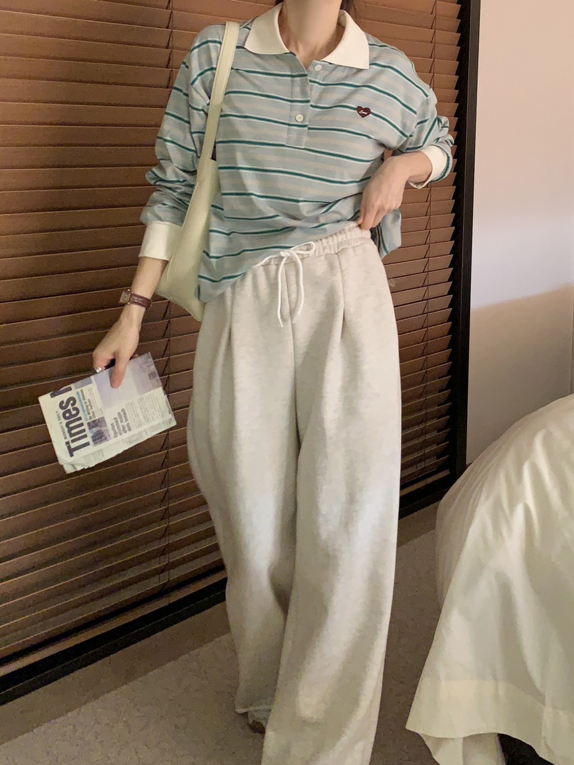 FORMSTUDIO韓國代購女裝新款熱賣時尚真品人氣休閑休閑褲喇叭FORMSTUDIO休閑褲