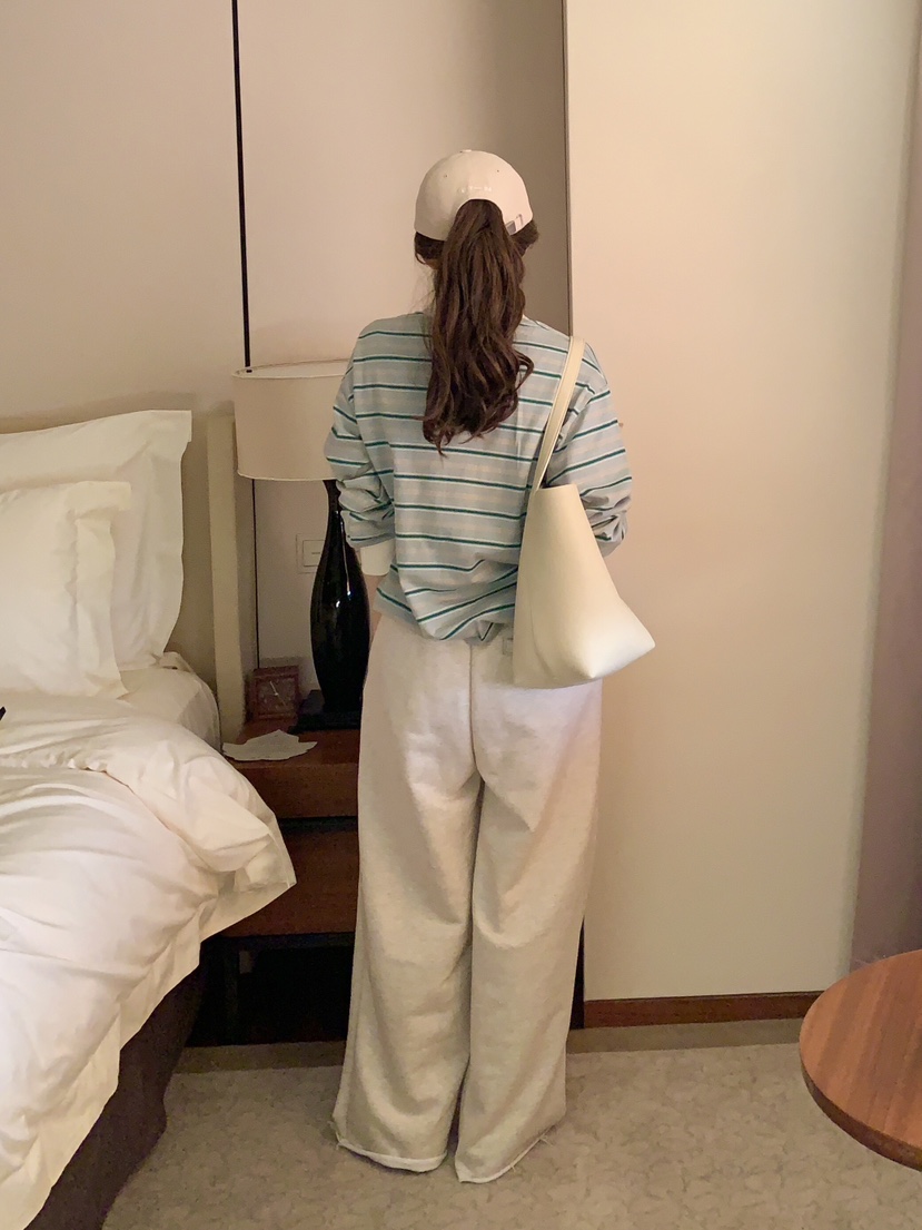 FORMSTUDIO韓國代購女裝新款熱賣時尚真品人氣休閑休閑褲喇叭FORMSTUDIO休閑褲