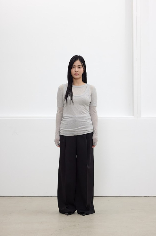 LE-PPL東大門實拍女裝新品推薦真品休閑熱賣25春夏正裝褲西褲LE-PPL正裝褲/西褲圖色2