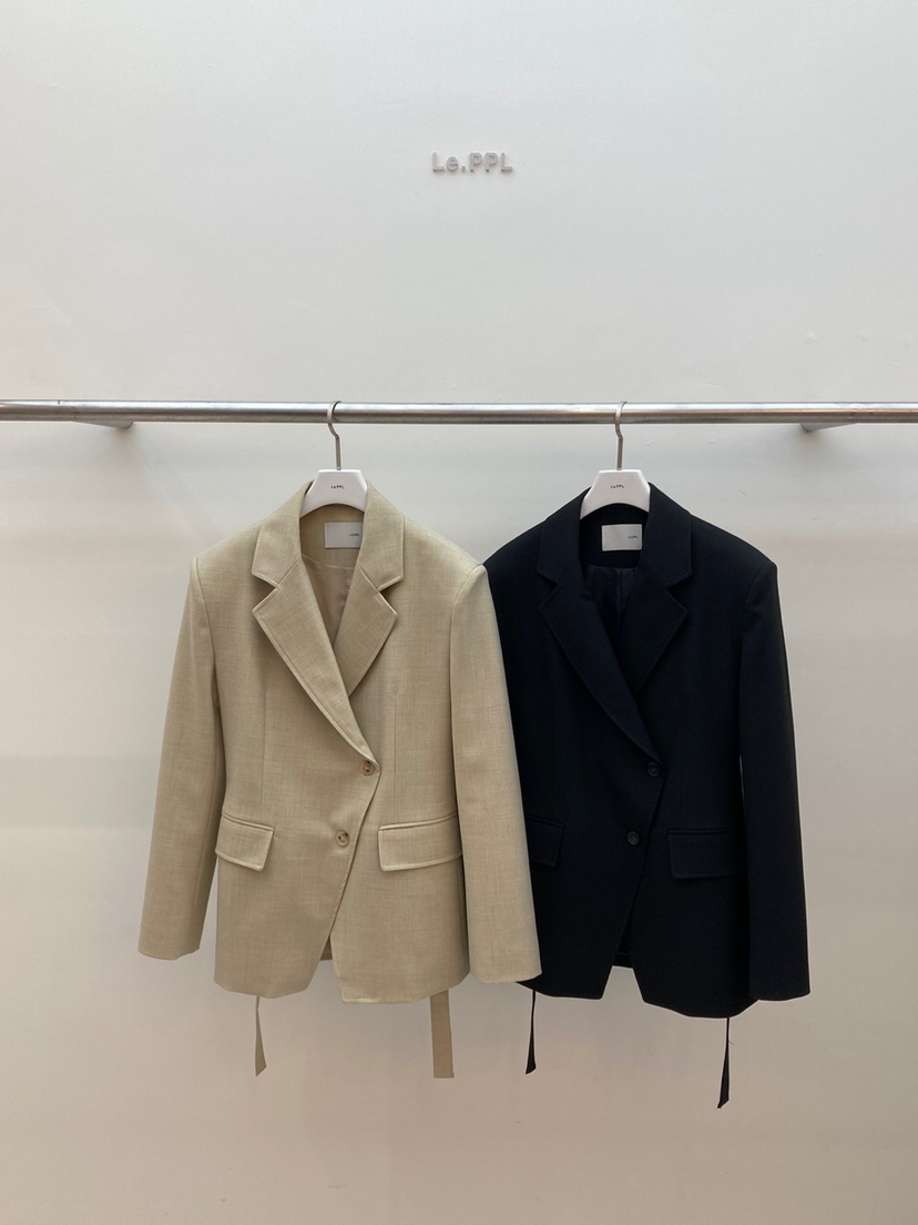 LE-PPL東大門實拍女裝新品真品時尚熱賣休閑人氣25春夏夾克LE-PPL夾克圖色2左二色