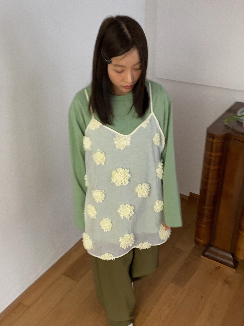 CAMEL-P韓國直郵女裝新品25春夏長袖T恤Came_l 家長袖T恤