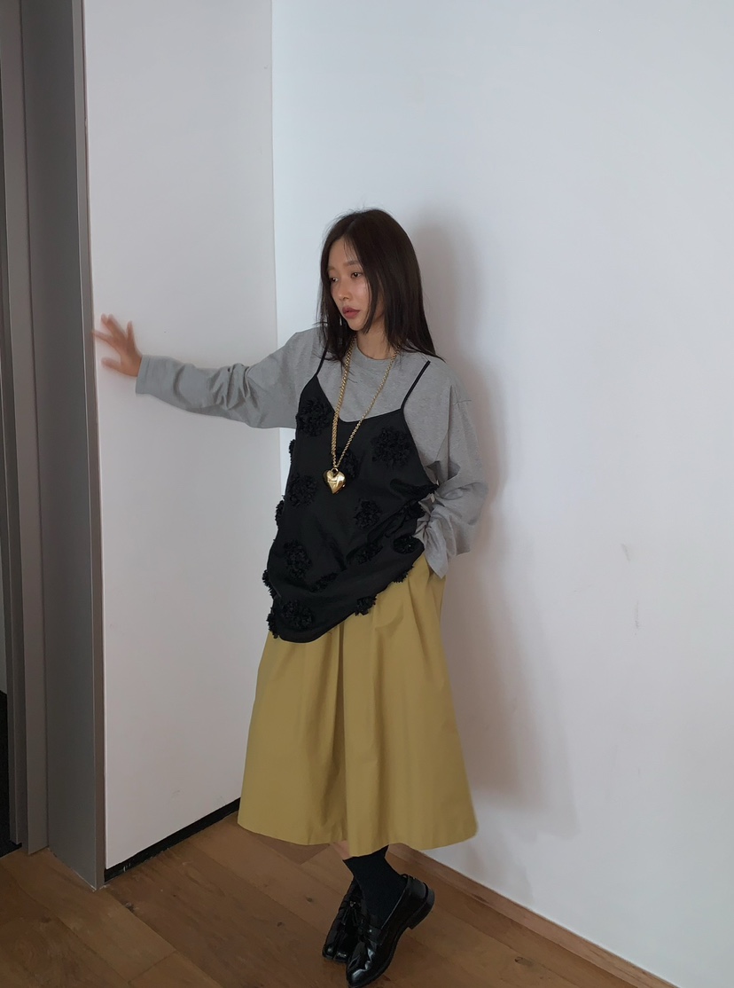 CAMEL-P韓國直郵女裝新品25春夏長袖T恤Came_l 家長袖T恤