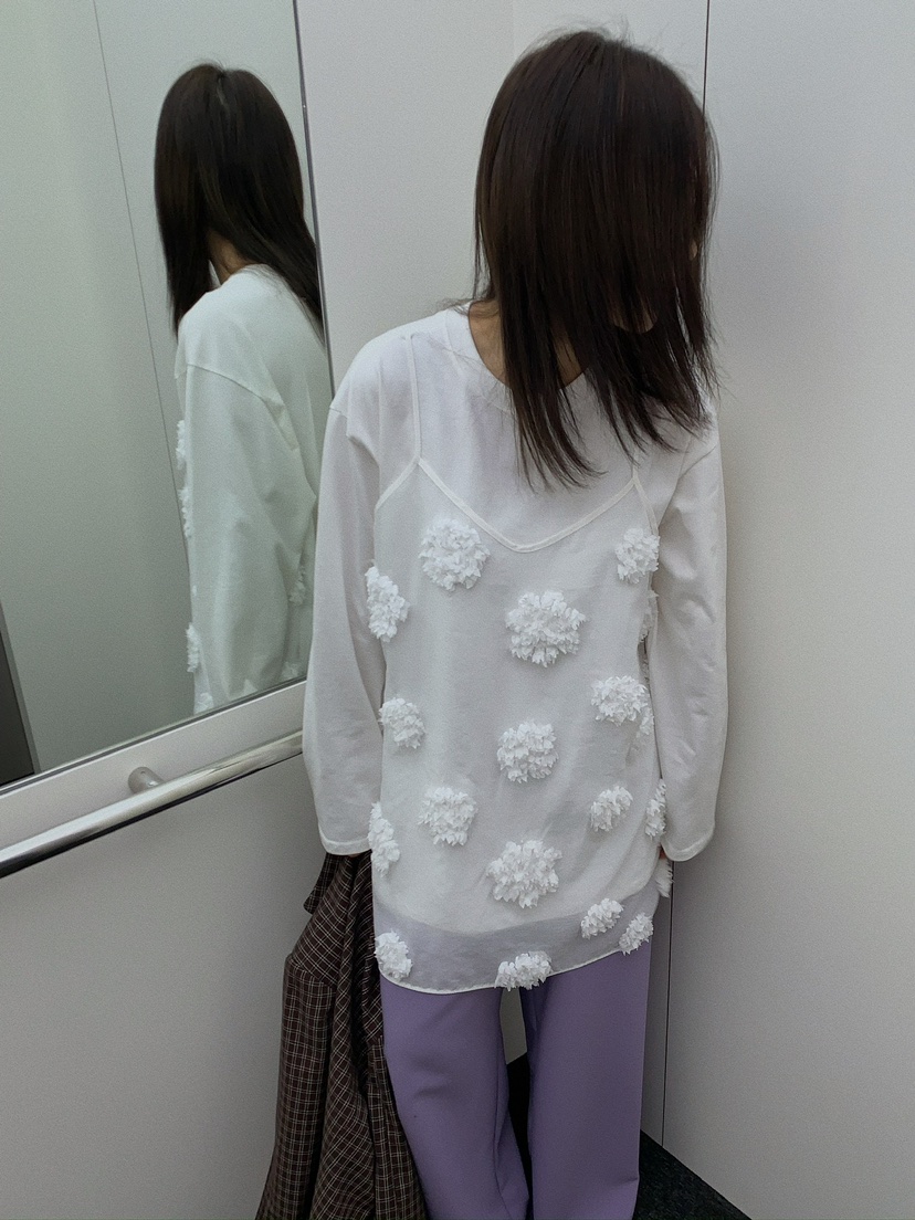 CAMEL-P韓國直郵女裝新品25春夏長袖T恤Came_l 家長袖T恤
