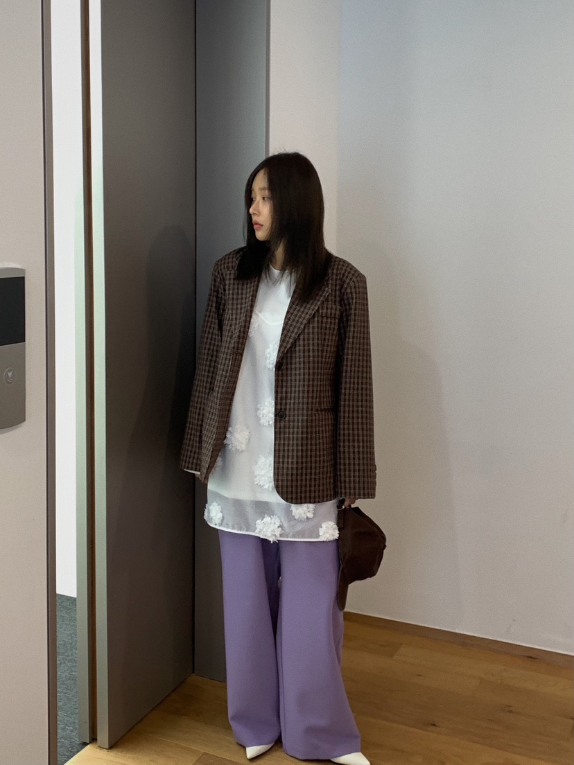 CAMEL-P韓國直郵女裝新品25春夏長袖T恤Came_l 家長袖T恤
