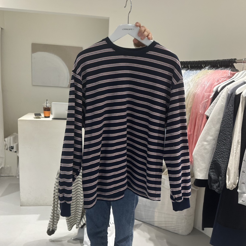 LORING RE I東大門代購女裝新品熱賣人氣推薦時尚長袖T恤LORING RE-I/BARE長袖T恤圖色3