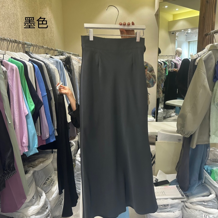 REFLAT東大門代購女裝新品熱賣休閑時尚25春夏真品職業長裙REFLAT長裙圖色3