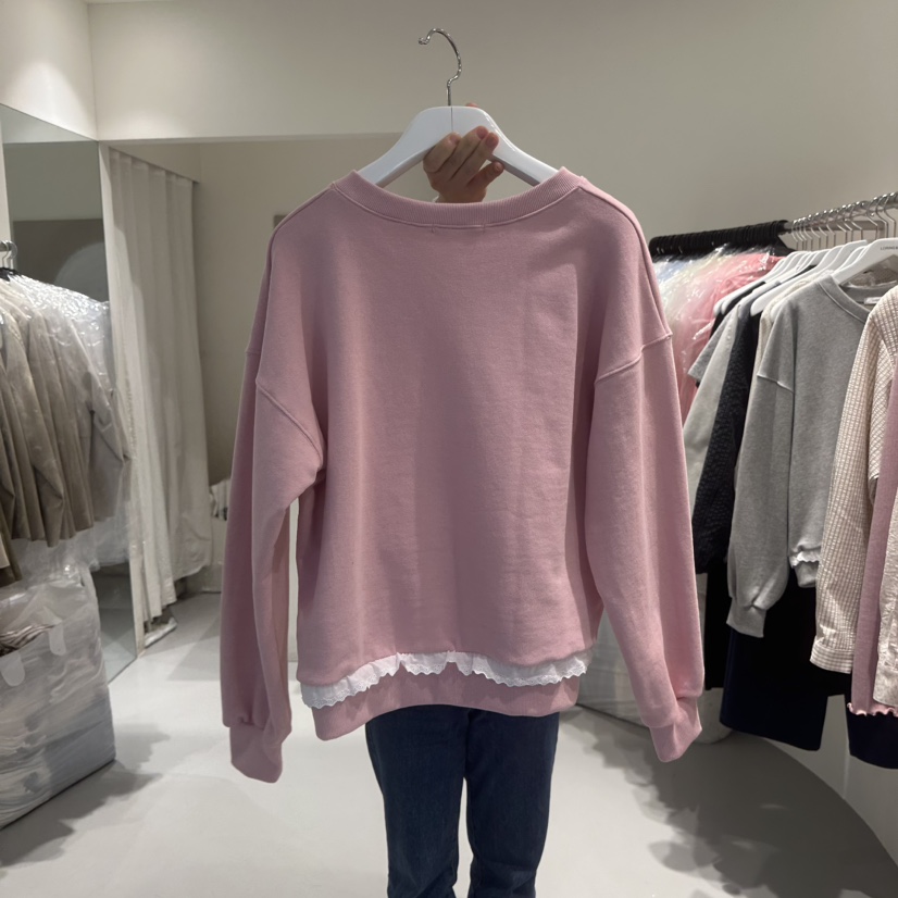 LORING RE I東大門代購女士新品人氣時尚職業25春夏休閑衛衣LORING RE-I/BARE衛衣