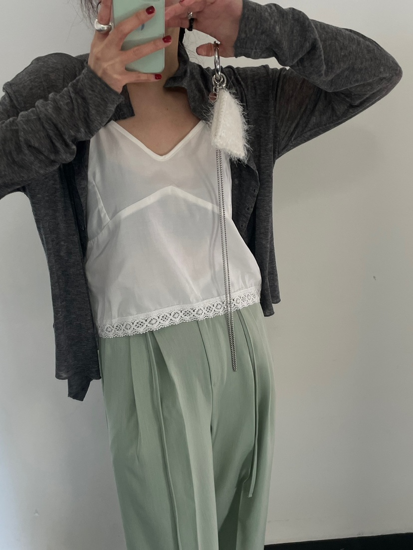 REFLAT東大門實拍女裝新款推薦熱賣真品時尚25春夏吊帶背心REFLAT吊帶/背心圖色2