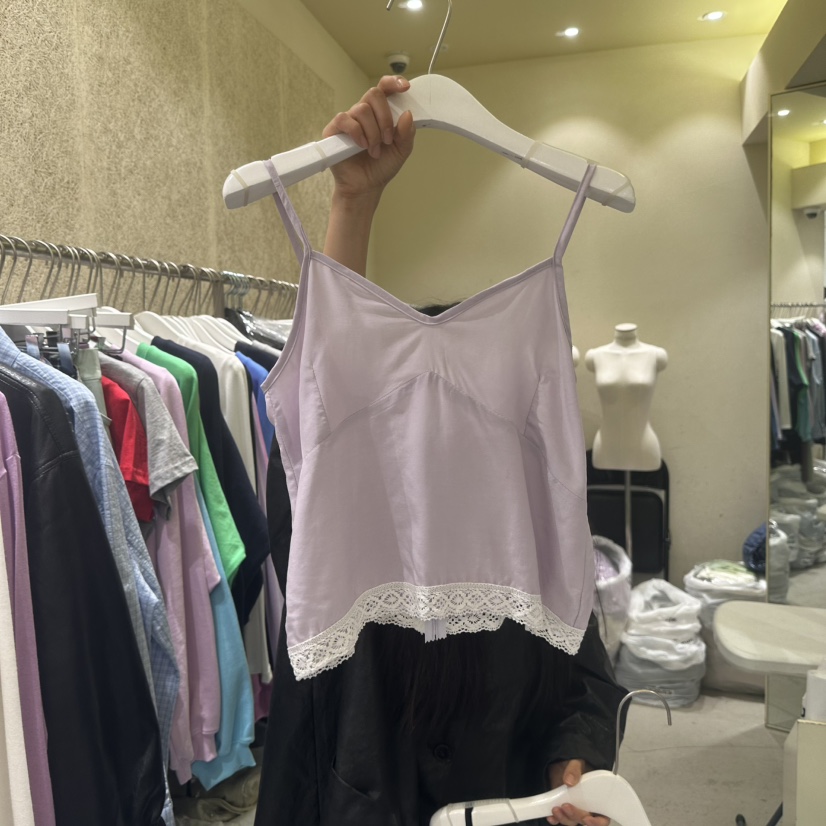 REFLAT東大門實拍女裝新款推薦熱賣真品時尚25春夏吊帶背心REFLAT吊帶/背心圖色3