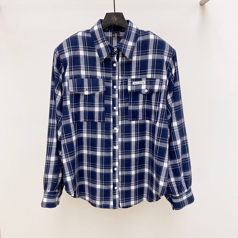 LONE STAR韓國直郵女士新款熱賣休閑人氣25春夏襯衫蕾絲衫FLAT襯衫/蕾絲衫圖色1