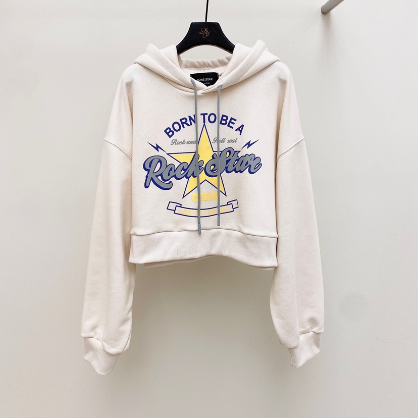 LONE STAR韓國直郵女士新品25春夏推薦真品職業時尚休閑衛衣LONE STAR衛衣圖色2