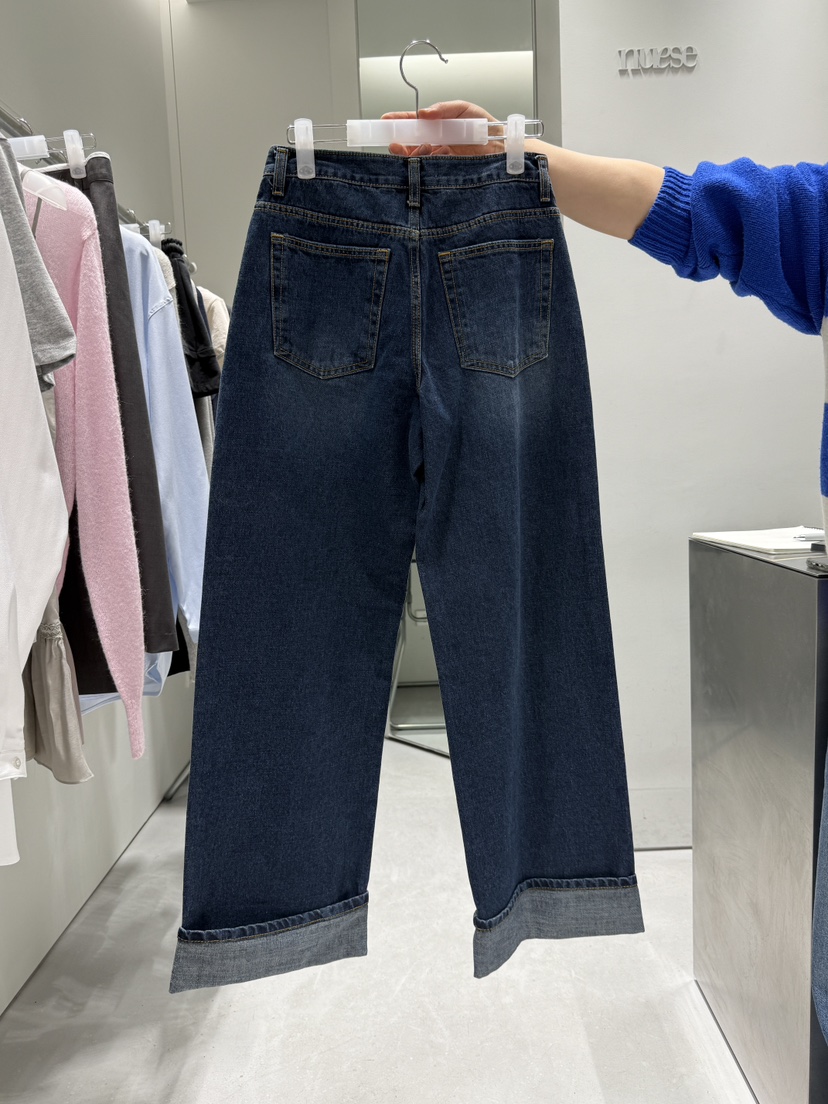 NUESE東大門直郵女士新品真品人氣時尚熱賣休閑職業推薦牛仔褲NUESE牛仔褲