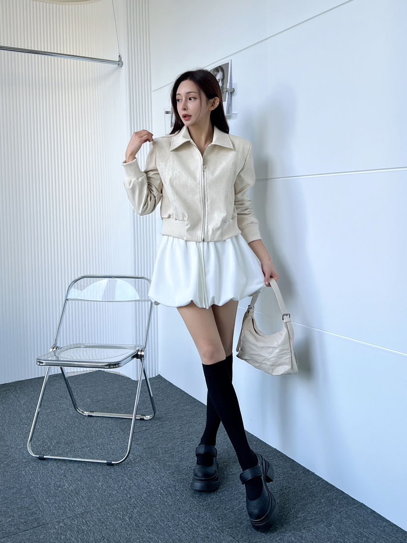 CLOTH東大門代購女裝新款休閑推薦真品時尚人氣熱賣夾克皮革CLOTH夾克