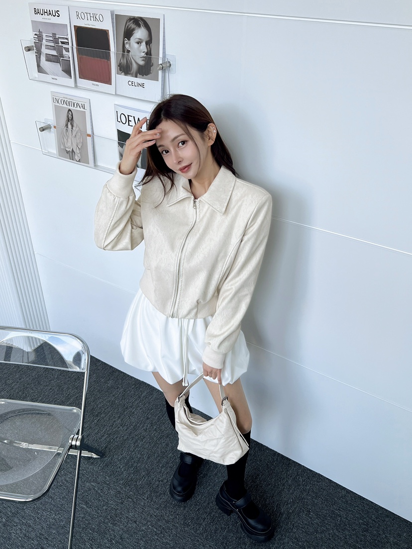 CLOTH東大門代購女裝新款休閑推薦真品時尚人氣熱賣夾克皮革CLOTH夾克