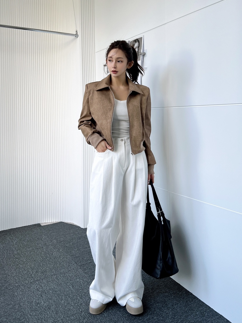 CLOTH東大門代購女裝新款休閑推薦真品時尚人氣熱賣夾克皮革CLOTH夾克