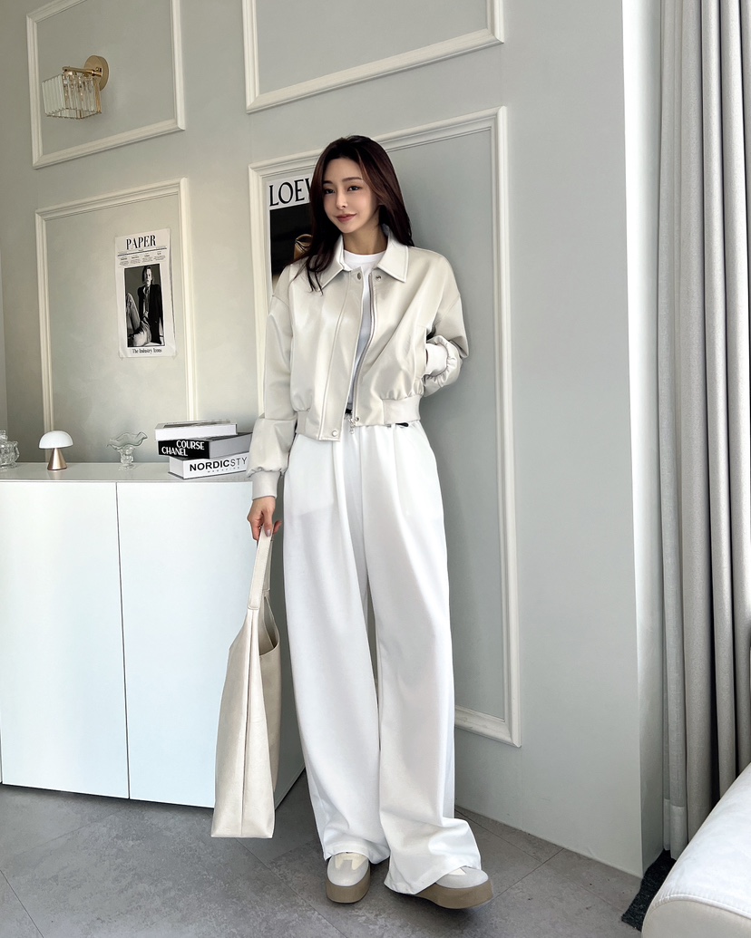 CLOTH韓國直郵女士新品職業熱賣推薦時尚休閑25春夏人氣休閑褲CLOTH休閑褲