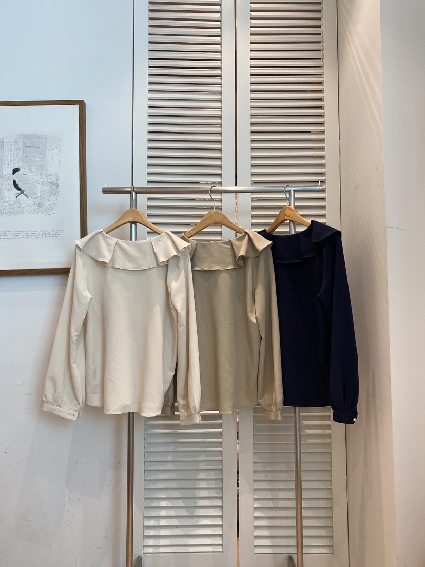 FAVE-L韓國代購女士新品真品熱賣休閑25春夏人氣襯衫蕾絲衫FAVE-L襯衫/蕾絲衫