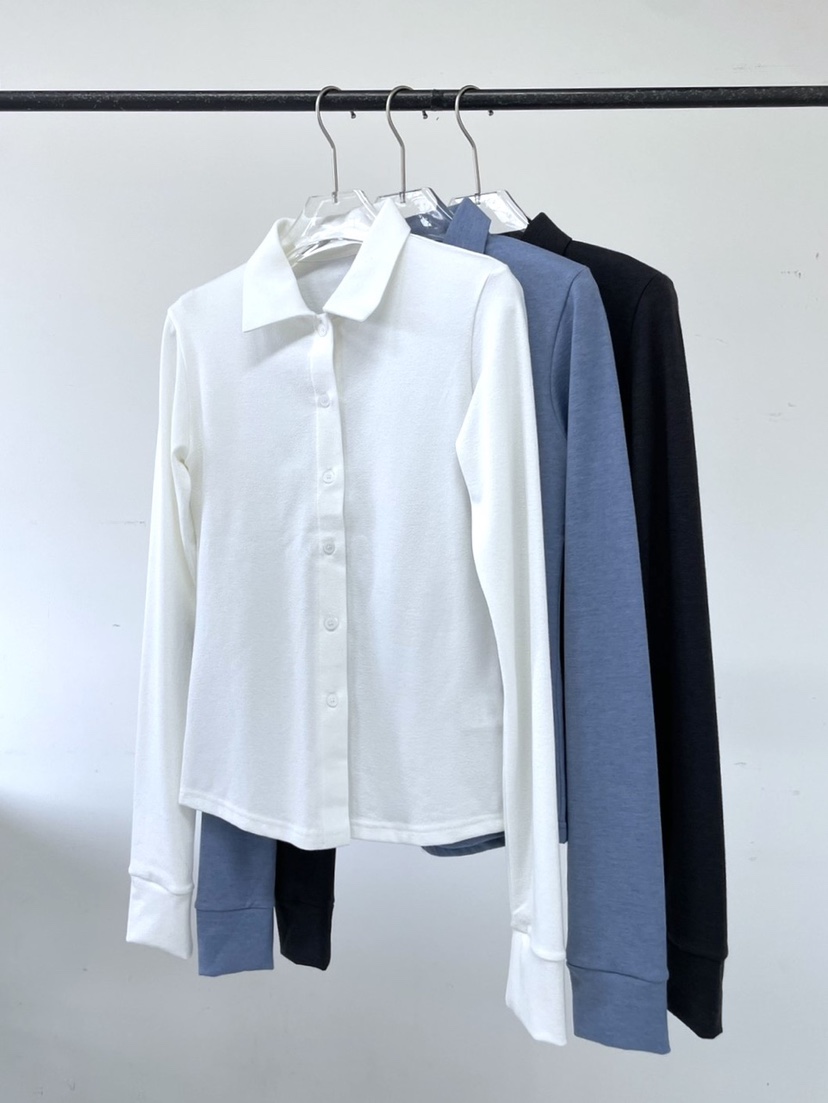 CCW韓國代購女士新品真品職業25春夏推薦人氣熱賣襯衫蕾絲衫CCW--NYUNYU襯衫/蕾絲衫
